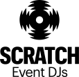 Scratch event djs logo